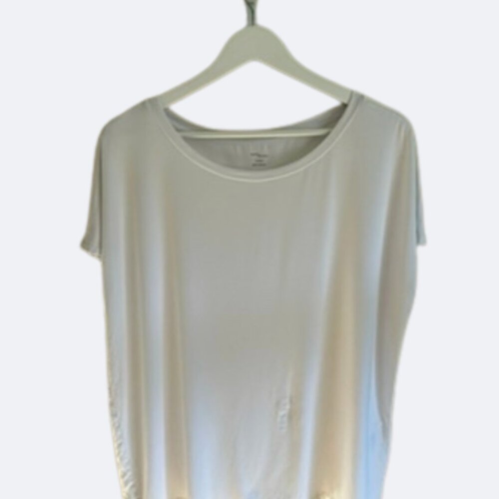 White Daily Ritual Jersey Dolman Tee